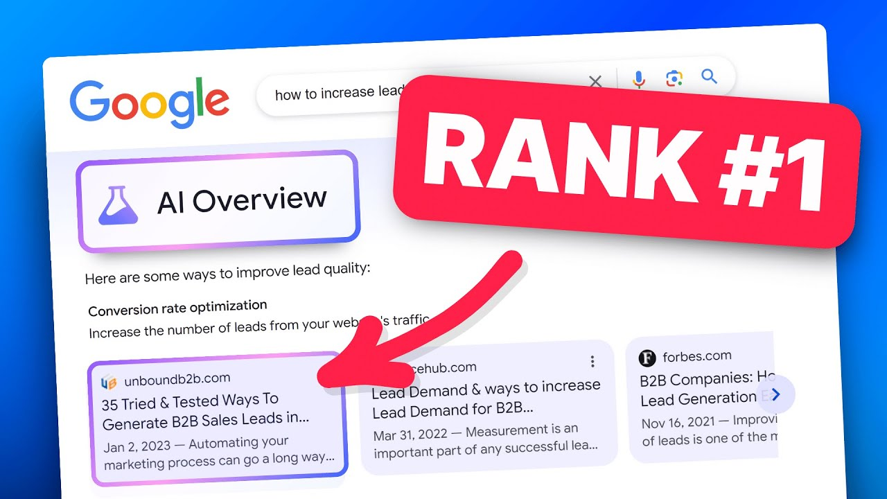 How to rank in Google AI Overviews with AI-focused SEO strategies by Spectra Digital