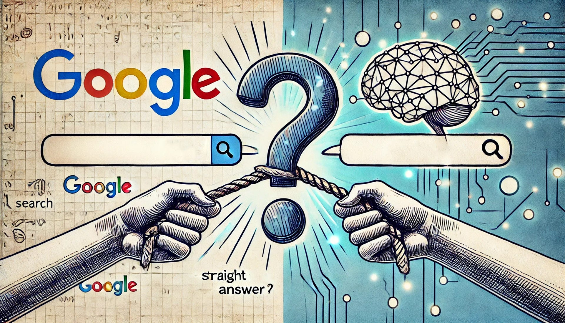 AI Search vs Google Search comparison and future SEO strategies by Spectra Digital