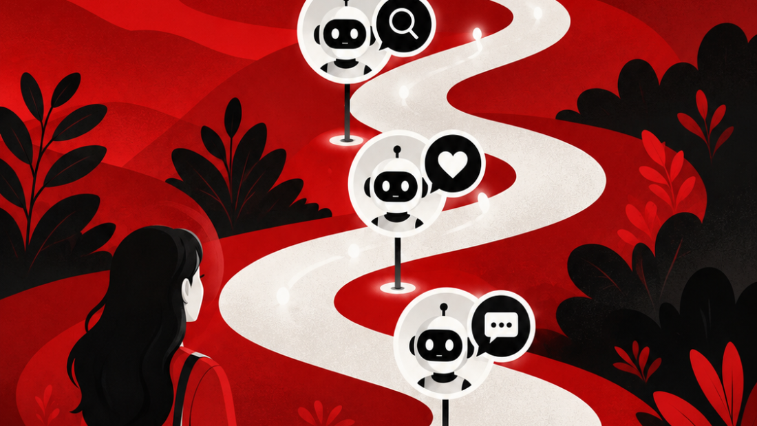 AI agents leading the consumer journey.